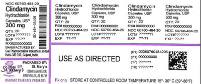 CLINDAMYCIN 60760-484-20.jpg CLINDA - CLINDAMYCIN 60760 484 20